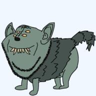 fear_and_hunger fur moonless soyjak stubble transparent_background variant:impish_soyak_ears wolf // 2500x2500 // 1.1MB