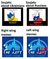 2soyjaks animal bloodshot_eyes crying cyrillic_text disney ear oink open_mouth pig russia russo_ukrainian_war soyjak speech_bubble speech_bubble_empty stubble subvariant:massjak subvariant:wholesome_soyjak suicide text the_left_cant_meme tongue ukraine variant:bernd variant:gapejak yellow_teeth // 604x709 // 189.8KB