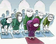 beard biting_lip clothes glasses hat hijab islam smile smirk smug subvariant:female_cobson subvariant:grinlook_poggers subvariant:hornyson subvariant:wholesome_soyjak turban variant:chudjak variant:cobson variant:gapejak variant:markiplier_soyjak variant:soyak // 1125x878 // 205.9KB