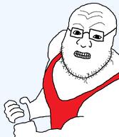 bald buff glasses red_tanktop strong stubble tank_top tanktop the_hand_is_messed_up_because_i_dont_know_how_to_draw_fists_very_good variant:hankerjak // 1254x1440 // 45.4KB