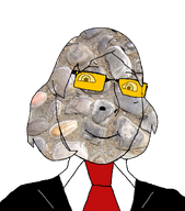 admin closed_mouth clothes cobblestone cobblestone_(user) cutebooru_(user) eyebrows glasses janny meta:namefags necktie red_necktie smile soyjak_wiki subvariant:female_cobson suit transparent_background variant:cobson wiki // 962x1094 // 797.9KB