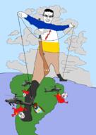 5soyjaks ack blue_eyes chile communism flag:argentina flag:soviet_union glasses hanging helicopter nigger open_mouth south_america stubble subvariant:chudjak_front the_rhodes_colossus tranny variant:bernd variant:chudjak // 1446x2048 // 581.6KB