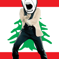 angry animated country dance flag gangnam_style glasses lebanon open_mouth soyjak stubble tree variant:cobson // 300x460 // 502.3KB