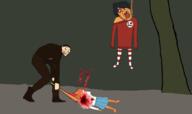 2soyjaks anti_ongezellig baseball_bat bloodshot_eyes chud full_body hanging holding_baseball_bat holding_object lucille lynching maya_(ongezellig) meta:tagme negan noose ongezellig open_mouth rope smile suicide the_walking_dead variant:bernd variant:chudjak // 1114x659 // 260.3KB
