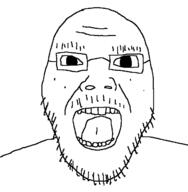acne glasses happy mustache stubble teeth tongue variant:unknown // 648x662 // 12.3KB