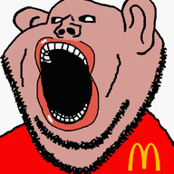 amerimutt animated brown_skin ear lalala lips mcdonalds open_mouth subvariant:impish_amerimutt talking variant:impish_soyak_ears // 598x628 // 66.8KB