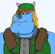 blue_skin bors_the_mighty buff green_eyes helmet subvariant:mexiaryan swords_and_sandals swords_and_sandals_crusader transparent_background // 886x872 // 55.1KB