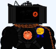 2soyjaks astro_toilet award biting_lip chain core corefucker damaged hardware_heads logo muscular_male skibidi_toilet skibidi_toilet_77 subvariant:hornyson symbol teeth text titan titan_tv_man torso transparent_background tv_head tv_man variant:cobson watchman_of_doom // 1059x929 // 76.6KB