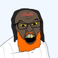 allah black brown_skin islam nigger satan variant:feraljak yellow_sclera // 1487x1487 // 237.1KB