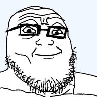 closed_mouth glasses happy series:fusionjaks smile subvariant:sopranoplier template variant:markiplier_soyjak variant:tony_soprano_soyjak white_skin // 600x600 // 14.8KB