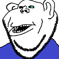 animated blue_eyes blue_shirt clothes ear lips mutt open_mouth sans soyjak stubble subvariant:impish_amerimutt undertale variant:impish_soyak_ears video_game yellow_eyes // 598x628 // 19.0KB