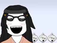 2soyjaks avengers blue_eyes blush clothes dress eanie eyelashes female food full_body glasses hair hat long_hair necklace nintendo nintendo_switch no_nose onion open_mouth shoe smv song:unknown soy soyjak soylent soylent_(cacao) variant:soyak variant:soytan video video_game wave // 640x480, 84.8s // 4.3MB