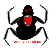 black_skin bug cockroach distorted leg open_mouth red_eyes spider strange subvariant:bridget subvariant:chudfaggot take_the_pill take_your_meds variant:bernd variant:gapejak weird what_the_fuck // 427x400 // 62.8KB