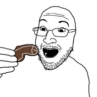 bald beard cookie excited glasses holding_object mouth_open penis variant:bigblackcookie // 1080x1079 // 30.8KB