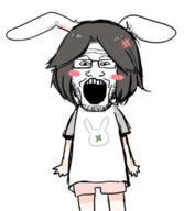 4chan blush clothes glasses hair hiroyuki open_mouth soyjak stubble variant:markiplier_soyjak // 282x324 // 62.1KB