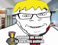 4chan 4cuck bald coal crystal_cafe dialogue doctor dr.house drhouse gem glasses hospital meds nate noose stubble subvariant:dr_soystein subvariant:wholesome_soyjak tranny trend:squirreljakking variant:bernd variant:gapejak video voice voiceover // 1368x1070, 54.7s // 3.8MB