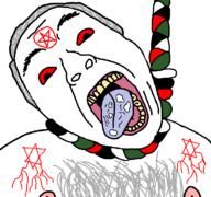 Benjamin_Netanyahu blood bloodshot_eyes hanged israel meta:tagme netanyahu nipple palestine pentagram pentagram_forehead_mark satanism star_of_david total_nigger_death // 768x719 // 62.1KB