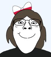 brown_hair female flag:poland glasses grey_shirt poland sobot subvariant:bridget variant:bernd variant:gapejak // 1200x1325 // 23.1KB