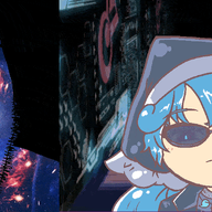 alternate_outfit animated anime badass cyborg detailed deus_ex female forward_facing glasses gyate haniyasushin_keiki palette_swap soyjak stubble touhou variant:cobson video_game wily_beast_and_weakest_creature // 1069x437 // 1.2MB