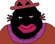 clothes dark_skin jimbo_(namefag) jimbo_(user) meta:namefags namefags niko_(oneshot) red_lips stubble variant:lipson white_background // 1165x930 // 72.1KB