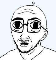 baby clothes deformed distorted glasses moustache series:kidjaks stubble subvariant:doug template variant:scientolojak white_shirt white_skin // 626x662 // 13.8KB