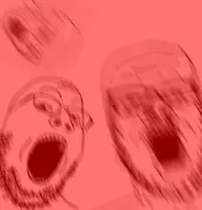 excited motion_blur red_background stubble variant:a24_slowburn_soyjak variant:gapejak variant:soyak // 651x680 // 50.9KB