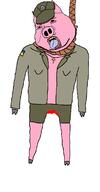 azog azov_battalion blood bloodshot_eyes cross flag full_body glasses hanging leg marichka mustache neovagina open_mouth pig pink_skin rope soyjak stubble subvariant:massjak subvariant:wholesome_soyjak suicide tongue tranny ukraine variant:gapejak yellow_teeth // 611x1174 // 46.4KB