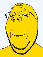 autism color glasses meta:leaky retard soyjak subvariant:wholesome_soyjak variant:gapejak // 250x333 // 12.7KB