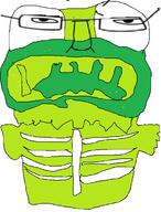 chud chud_(soybooru) fish garbage green objectsoy soyjak subvariant:pol_face toy trash_pack variant:chudjak what // 1000x1311 // 74.5KB