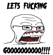glasses lets_fucking_go open_mouth soyjak text variant:soyak // 1863x1926 // 548.9KB