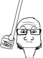 closed_mouth fact glasses golf_club long_arms neutral soyjak stubble subvariant:neutralplier variant:markiplier_soyjak // 600x800 // 37.3KB