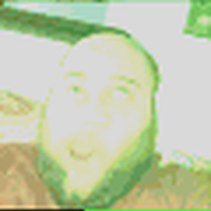 2019 3dgifmaker animated beard closed_mouth clothes ext=gif fat fat_duel glasses irl open_mouth red_tshirt schizo soyboy subvariant:fatjak_irl tshirt variant:fatjak // 180x180 // 159.4KB