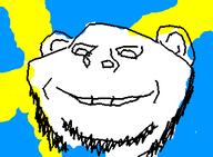 animated beard drawfag drawing flag:sweden meta:not_oc soyjak sweden swedish_win variant:impish_soyak_ears wigglypaint // 355x261 // 12.3KB