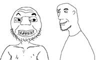 2soyjaks are_you_soying_what_im_soying body happy no_glasses smile teeth teeth_showing variant:smilejak variant:yakubzong // 800x500 // 6.9KB