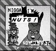 black_and_white dithering gameboy gameboy_camera mario meta:tagme nigga_thats_nuts nintendo nuts open_mouth soyjak_party subvariant:feralsquirrel variant:feraljak video_game // 640x576 // 61.7KB