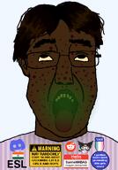award discord esl faggot flag:india flag:minor_attracted_person glasses name_tag nigger open_mouth queer reddit sanrio sanriowabag_(namefag) shitskin sign soyjak subvariant:churnd sweating tongue_out tranny troon variant:bernd variant:chudjak warning // 550x791 // 143.3KB