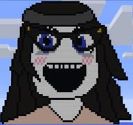 beanie blue_eyes clothes female hair minecraft open_mouth variant:soytan video_game // 724x684 // 194.2KB