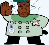 Love_is_love arm award brown_skin bug discord esl flag:map fly fnf_pedo fnfpedo full_body hand map_(pedophile) officer pedophile stink_lines stinky stubble subvariant:chudplier utubetrollspolice variant:chudjak variant:markiplier_soyjak yellow_sclera // 1772x1625 // 328.7KB