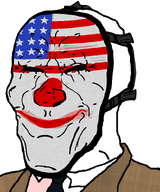 clothes flag mask payday plaid smile squinting suit united_states variant:mulletjak variant:soyak wrinkles // 665x800 // 207.7KB
