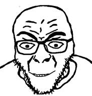 closed_mouth glasses looking_down smile stubble template variant:rupturejak // 413x433 // 11.3KB