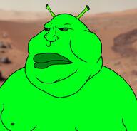 alien background ear green green_skin mars nipple no_glasses shirtless space variant:meximutt // 888x849 // 148.8KB