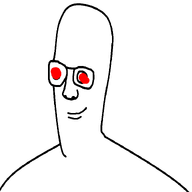 bald closed_mouth evil glasses red_eyes soyjak variant:headjak white_background // 731x732 // 4.4KB