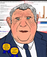 award awards british_medical_journal closed_mouth clothes ear hair maha robert_f_kennedy_jr science subvariant:hunky_twink_sex_machine suit variant:alicia white_skin // 592x720 // 159.8KB