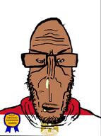 angry award beard crying glasses half_open_mouth red_eyes retard sandnigger shitskin subvariant:euromutt variant:markiplier_soyjak // 594x797 // 64.1KB