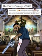 al_qaeda beard black_skin blood bloodshot_eyes bombing brown_skin chainsaw christcuck christian_identity christianity christroaches crying flag:sri_lanka flag:vatican_city irl islam islamic islamic_state joke massacre muslims nigger shitskin sri_lanka subvariant:gapejak_front tcd terror terrorism texas_chainsaw_massacre variant:chudjak variant:gapejak yellow_teeth // 3072x4096 // 550.8KB