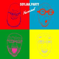 album_cover bald glasses hot_space multiple_soyjaks music nuvariant queen soyjak soyjak_party stubble variant:crimjak variant:dumjacque variant:slatejak variant:syndromejak // 1080x1080 // 103.9KB