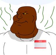 brown_skin name_tag speech_bubble speech_bubble_empty stink_lines stinky subvariant:mexiaryan sweating t50_eyes template variant:meximutt // 886x872 // 111.7KB