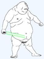 ancient angry badass bald battle big_lips closed_mouth double_chin fat fighting full_body fupa germany green gynaecomastia jedi large lightsaber looking_to_the_left morbidly_obese naked navel nipple no_color obese penis pubic_hair rebel rebel_alliance remastered shield sith standing star subvariant:beast subvariant:endmutt subvariant:meximutt_side subvariant:morbidmutt sword template tiny_penis transparent_background variant:meximutt warrior wars // 448x597 // 20.3KB