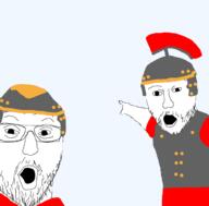 meta:tagme variant:two_pointing_soyjaks wojakland // 2200x2163 // 895.9KB