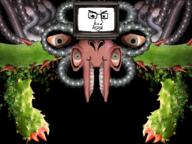 flowey glasses omega_flowey soyjak undertale variant:chudjak video_game // 640x480 // 458.7KB